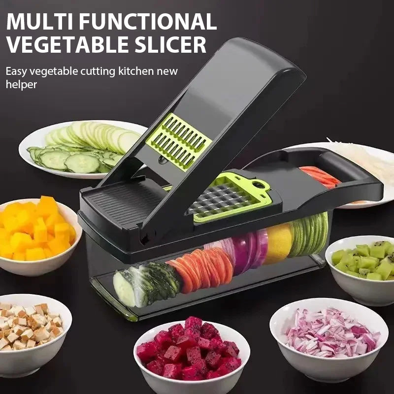 16 IN 1 MULTIFUNCTIONAL VEGETABLE CHOPPER